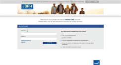 Desktop Screenshot of brhsante.fr